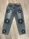 Vale Lives “Black Circle” Jeans (Blue)