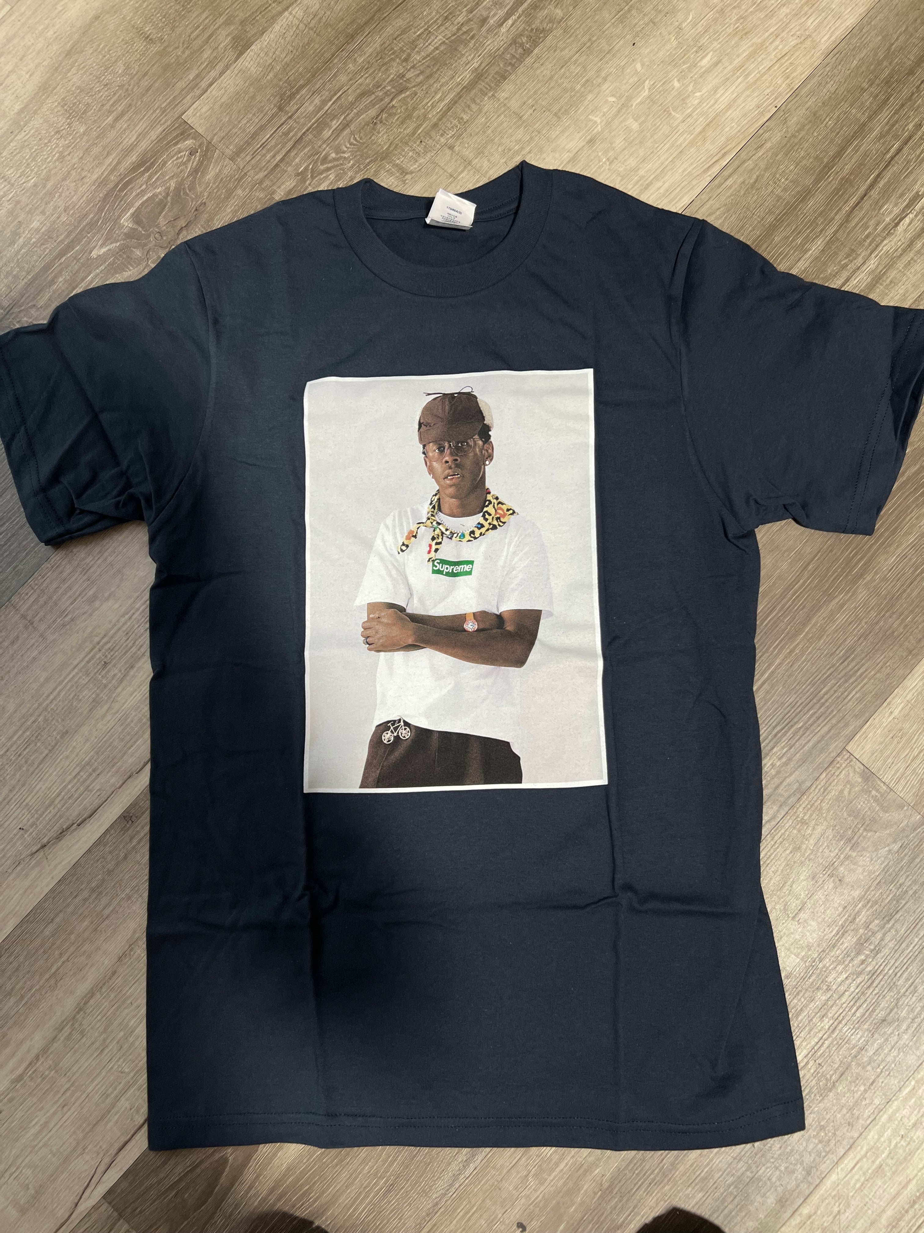 Supreme Tyler tee navy