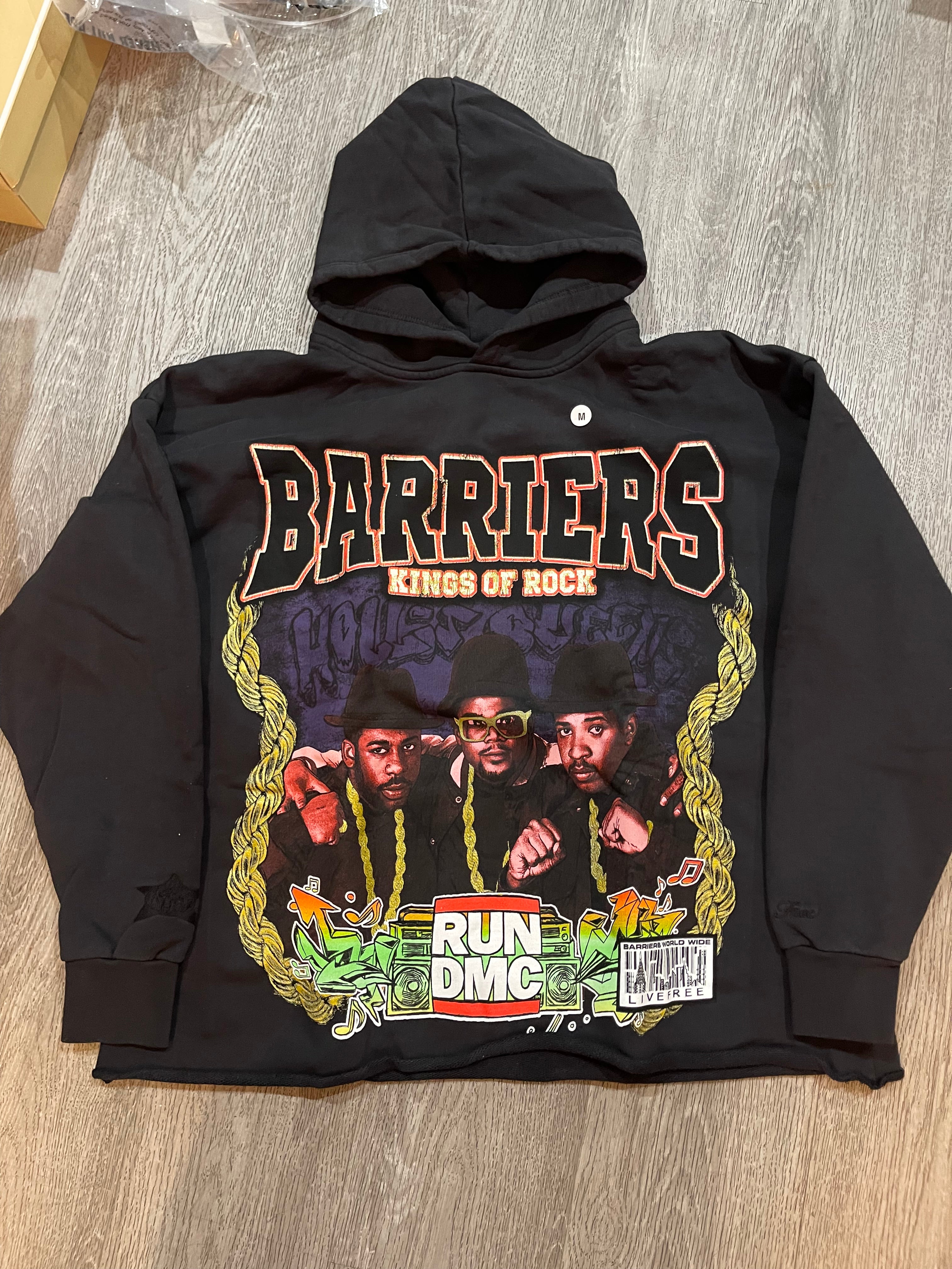 Barriers “Run DMC” Hoodie (Black)