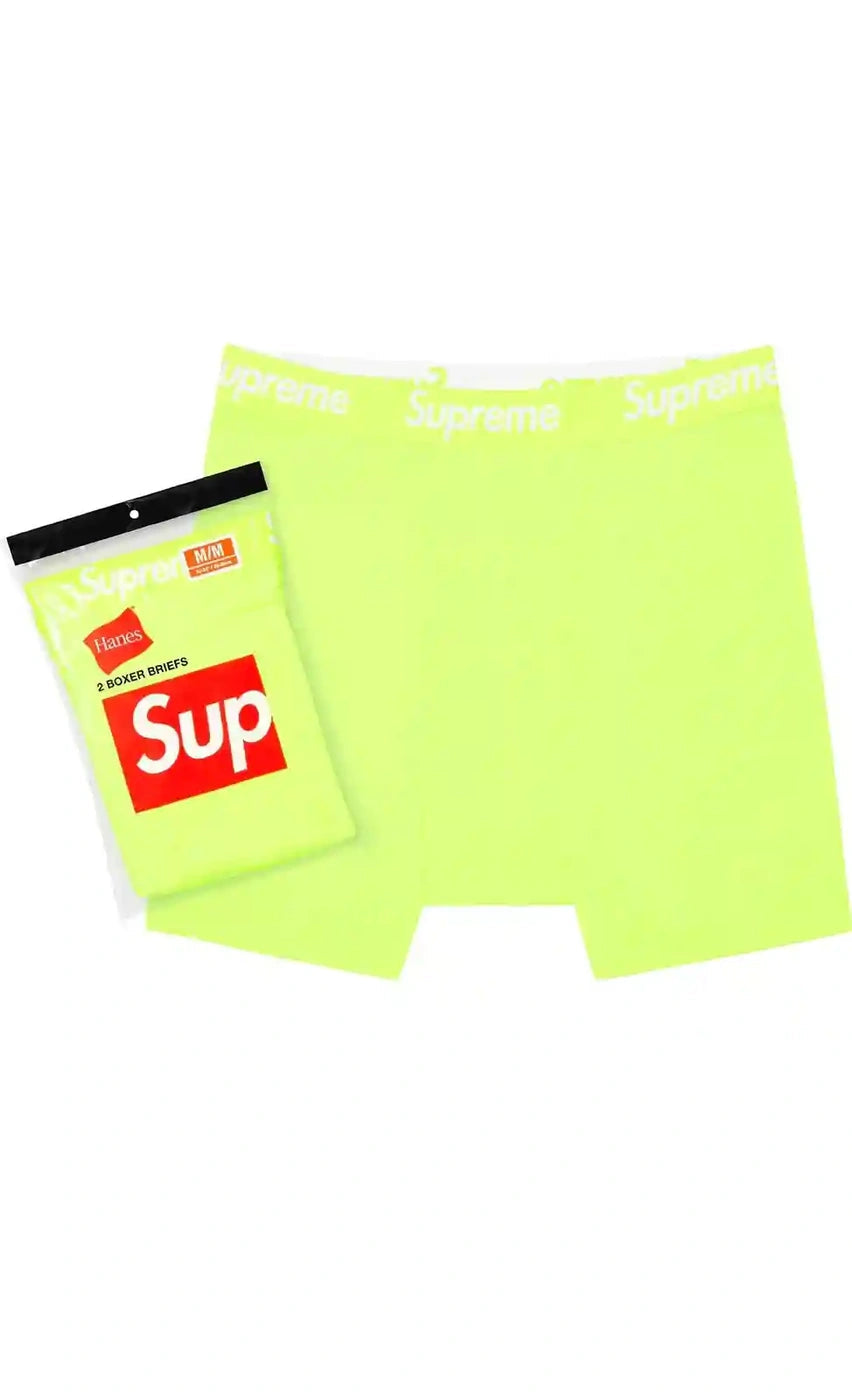 Supreme Boxers (Lime Green)