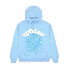 Spider Hoodie (Light Blue)