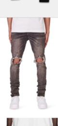 Purple brand Shotgun Jeans (Grey)