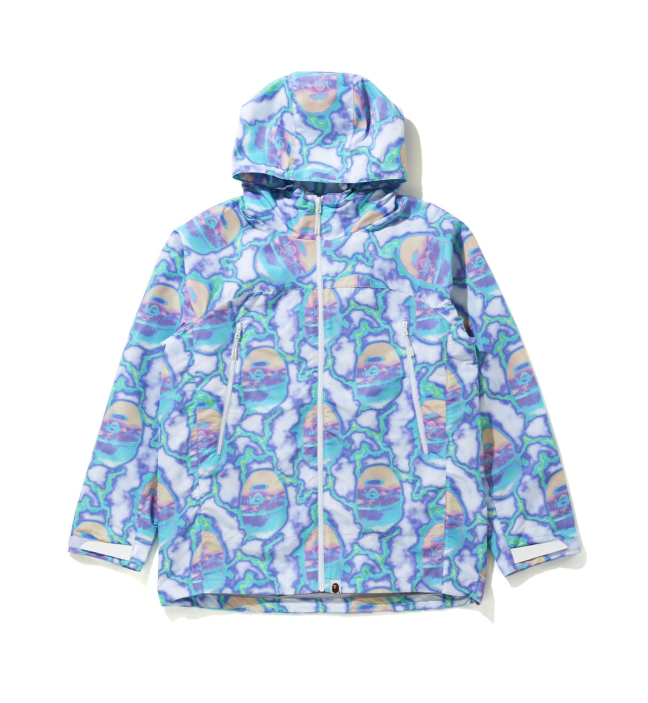 Bape “Storm” Windbreaker (Purple/White)
