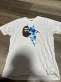 Bape Tee (White/Blue camo)