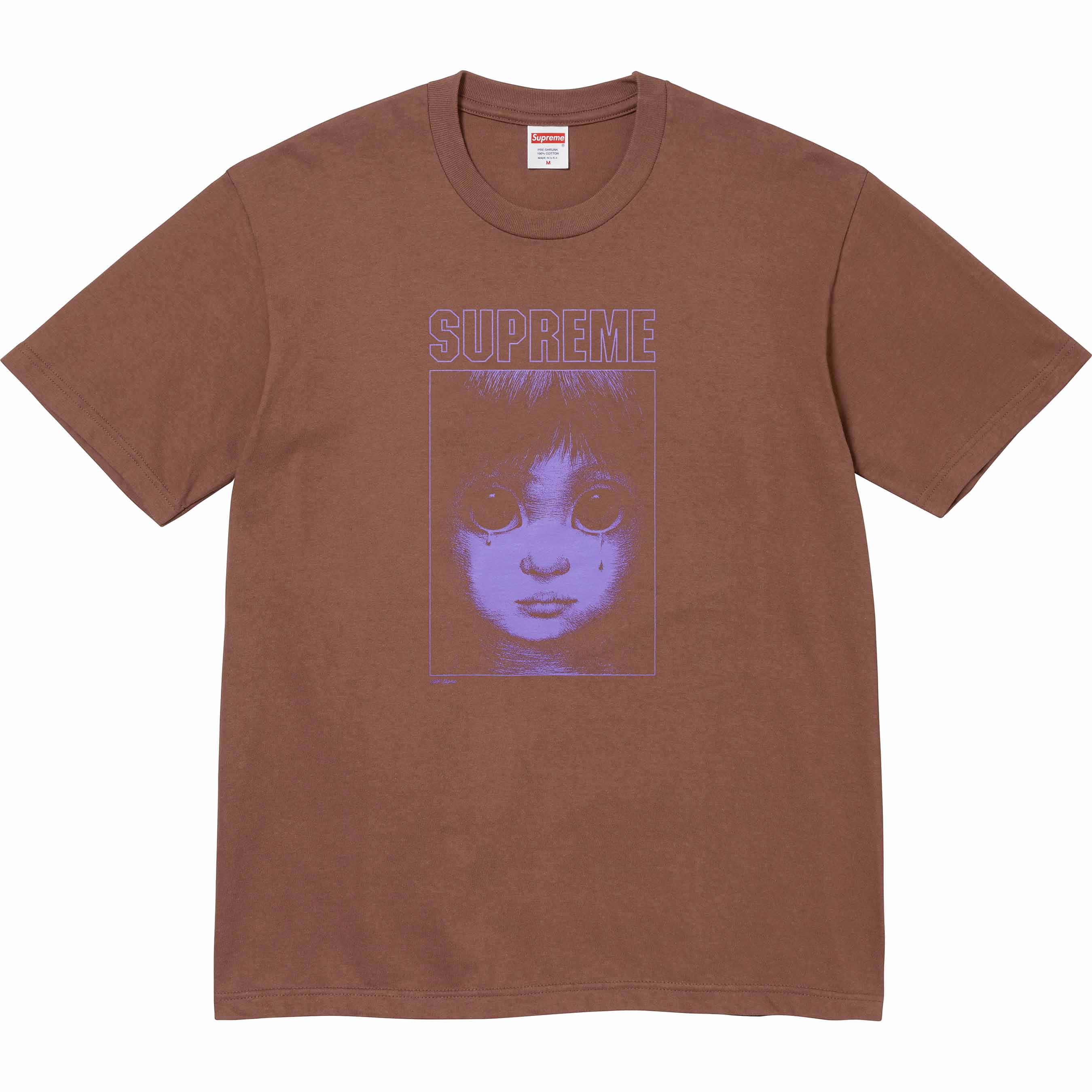 Supreme “Margaret Keene” Tee (Brown)