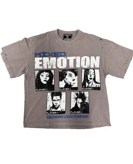 Mixed Emotions “Gallery” Tee (Grey)