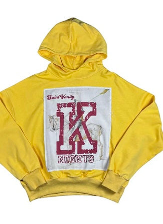 Saint Vanity “Knights” Hoodie yellow