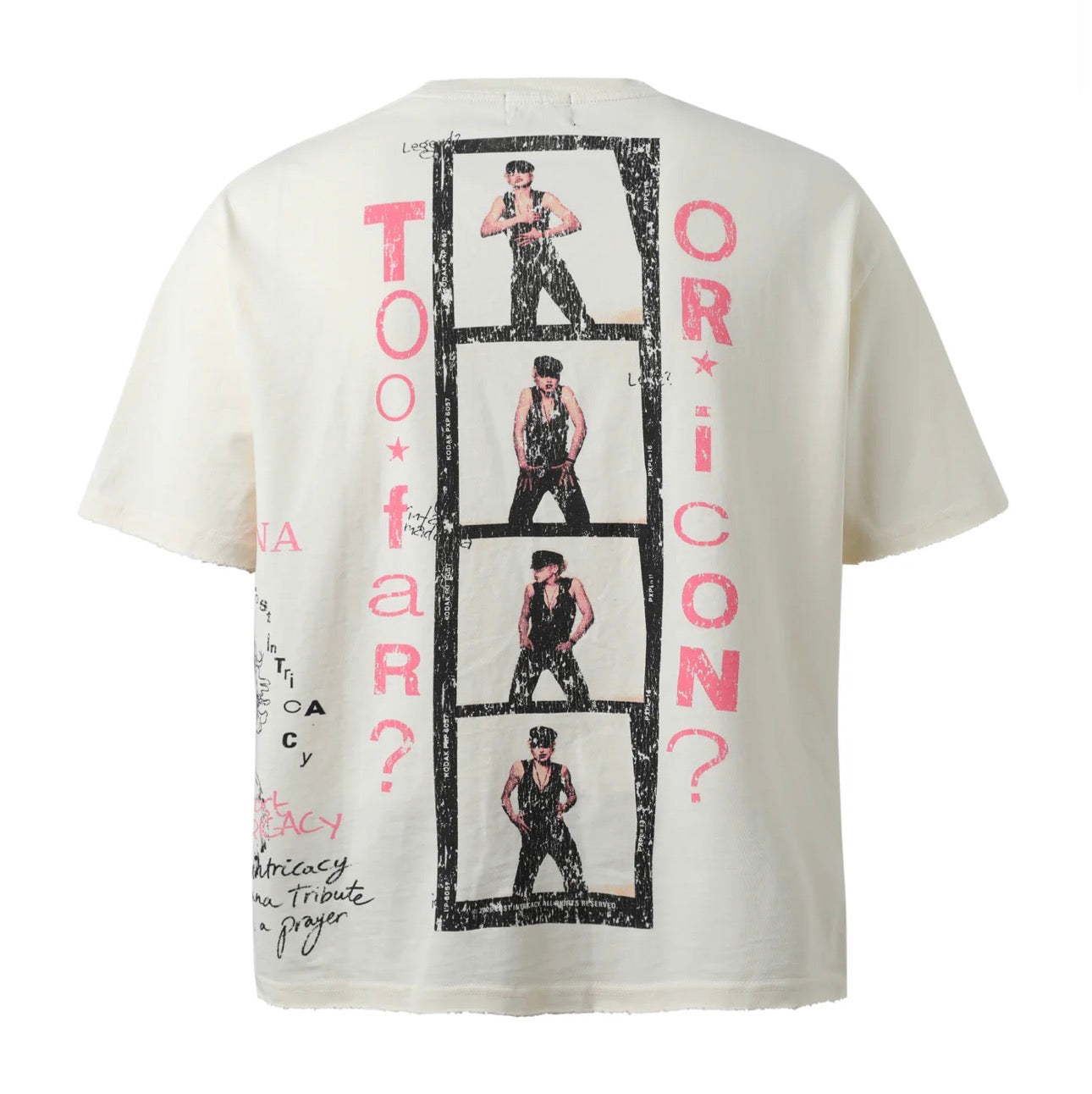 Lost intricacy “Queen Of Pop Tee (Cream)
