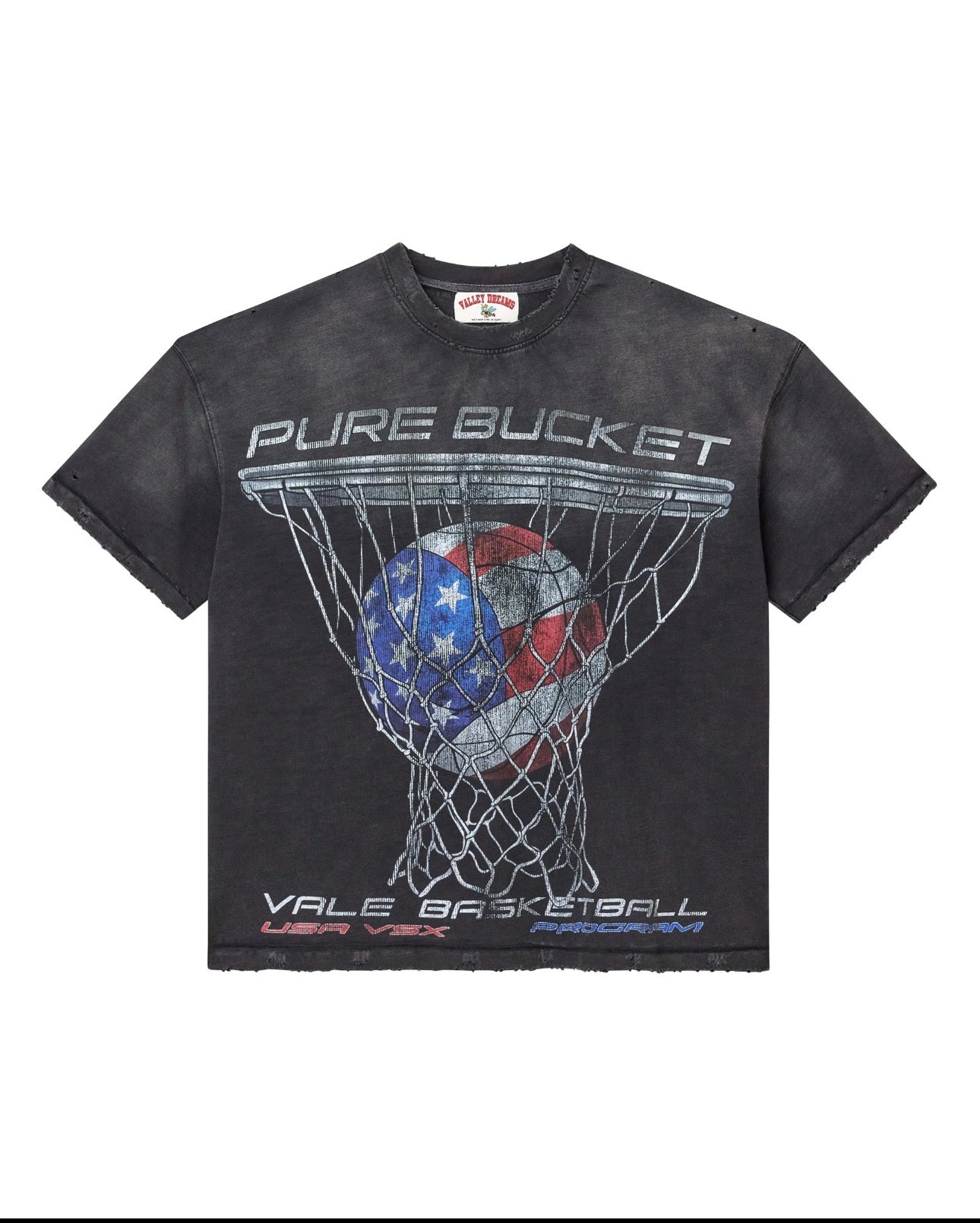 Vale “Pure bucket” tee black
