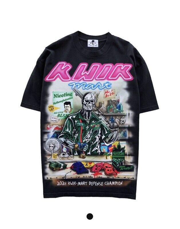 Warren Lotas “Kwik Mart” Tee (Black)