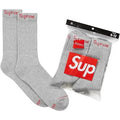 Supreme Socks Grey