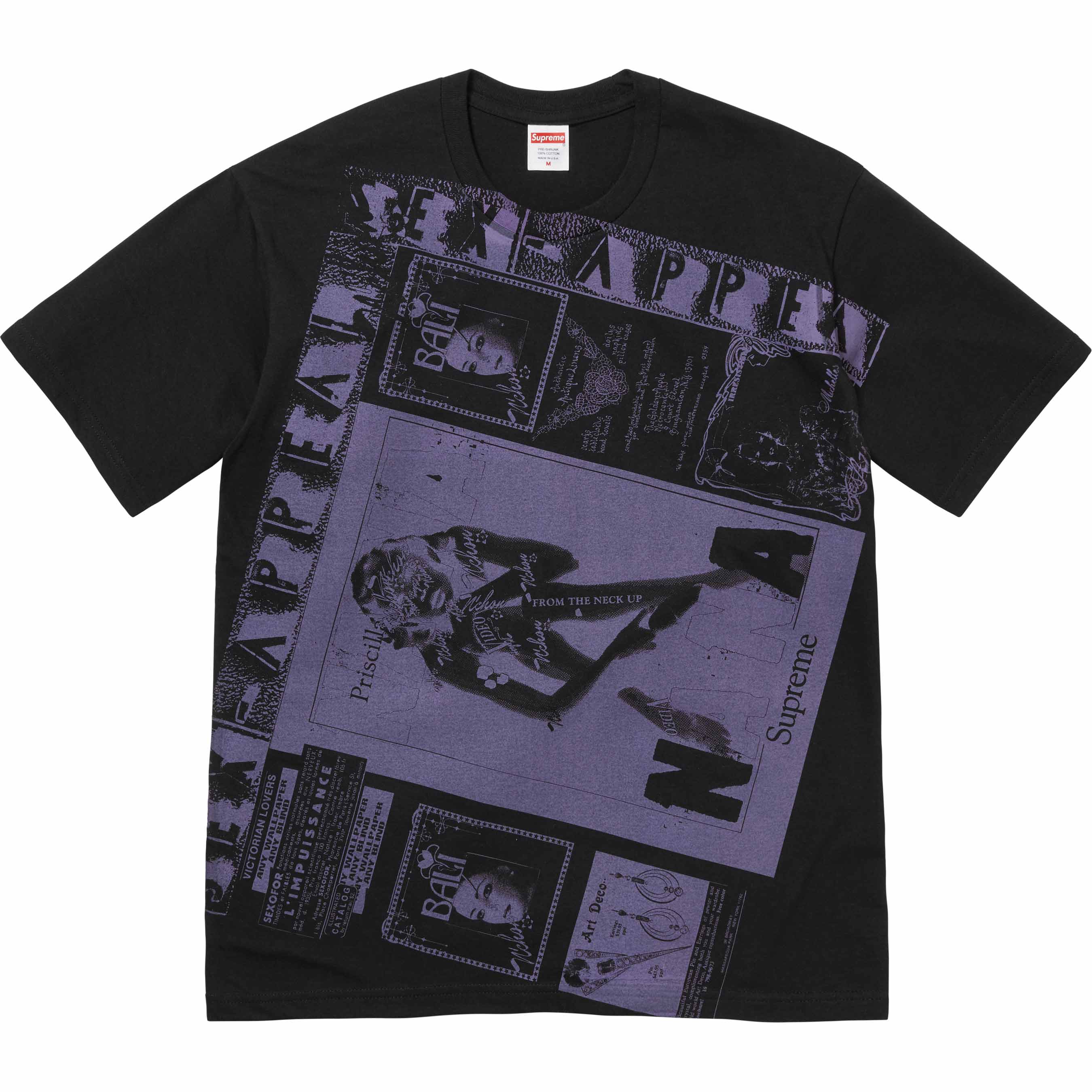 Supreme “Collage” Tee (Black)