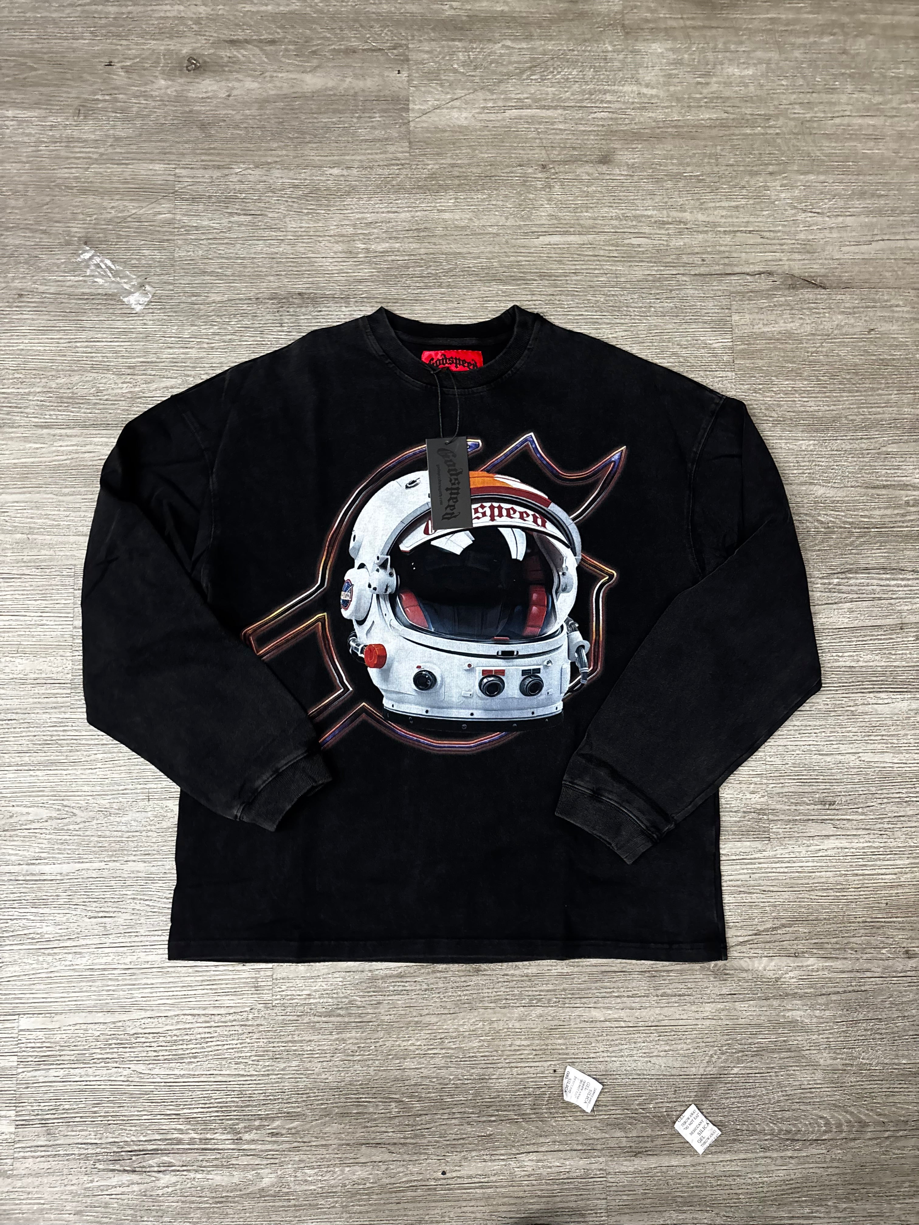 Godspeed longsleeve astronaut helmet black