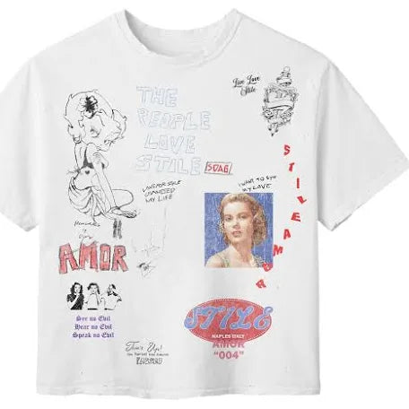 Stile De Amor Tee White SDAG