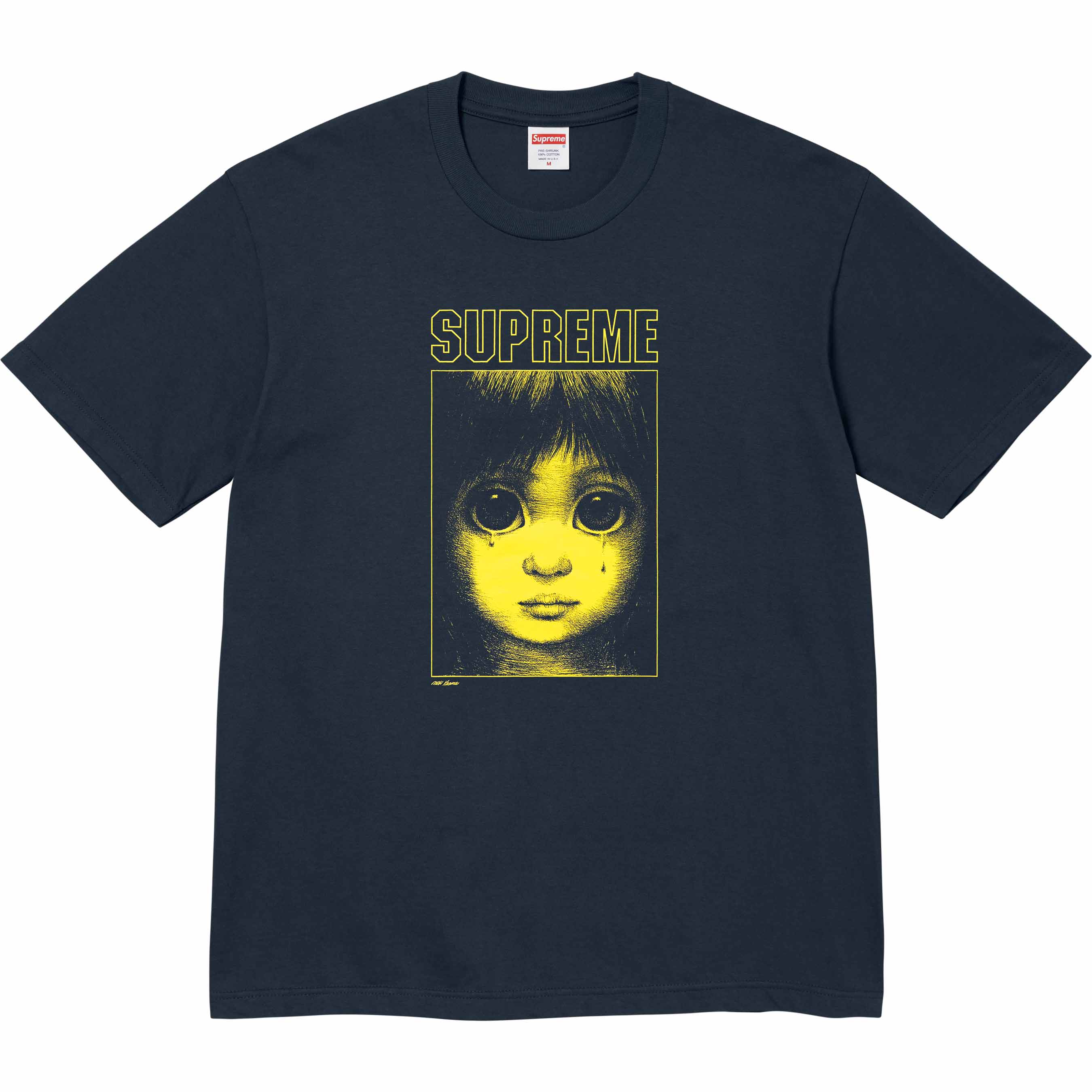 Supreme “Margaret Keene” Tee (Navy)