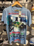 Better With Age “Anti Poetic” Tee (Light Blue)