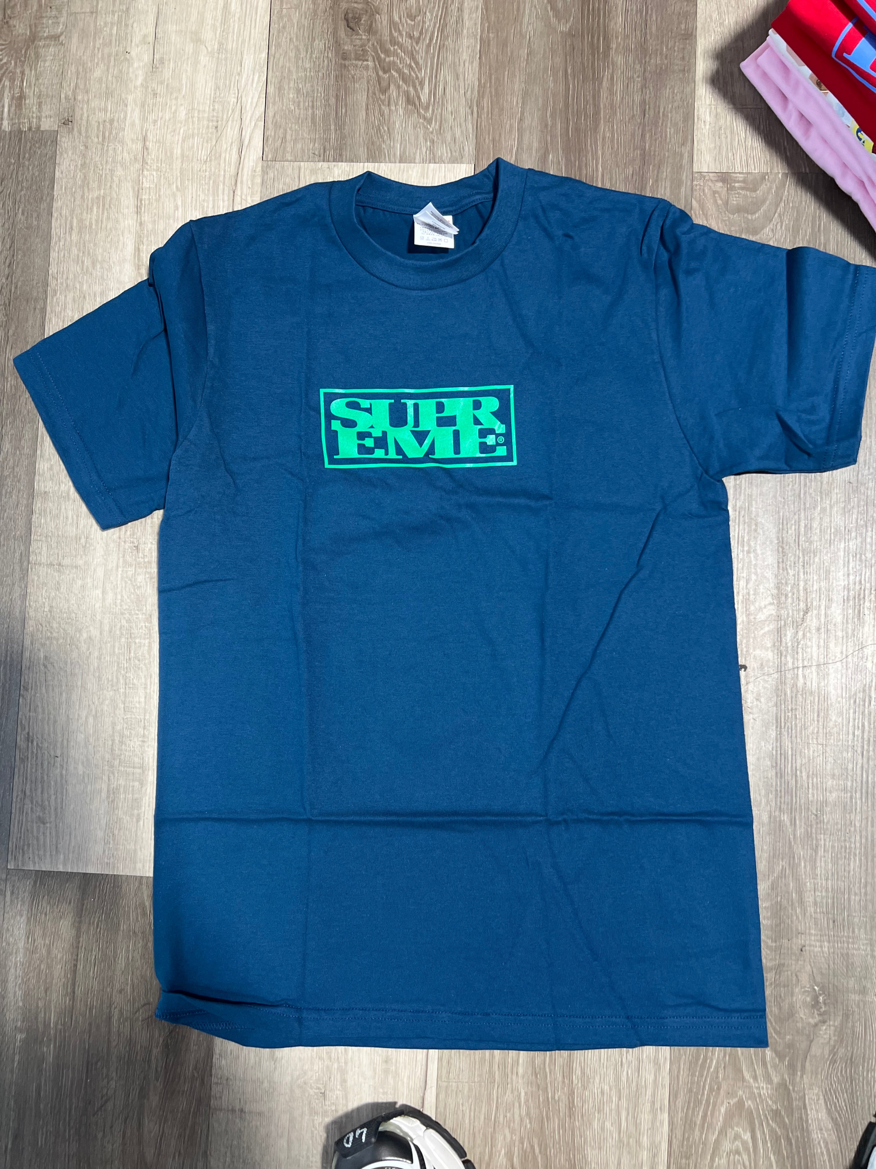 Supreme connect tee navy