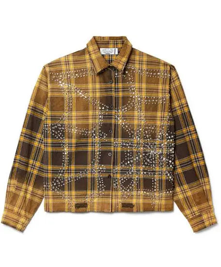 Vale Flannel (Yellow/Brown)