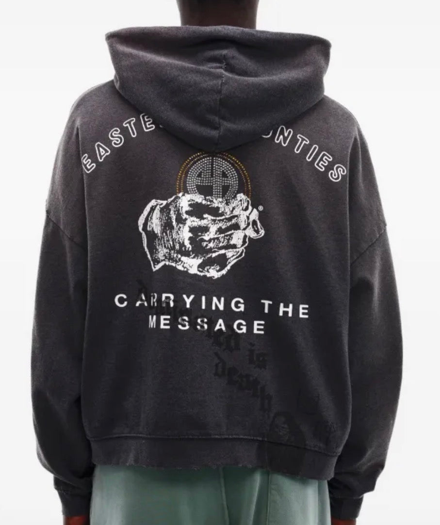 Paly Hollywood “Carrying The Message” Zip Up Hoodie