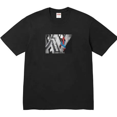 Supreme Spider-Man Tee Black