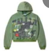 Vale lives garden zip up green