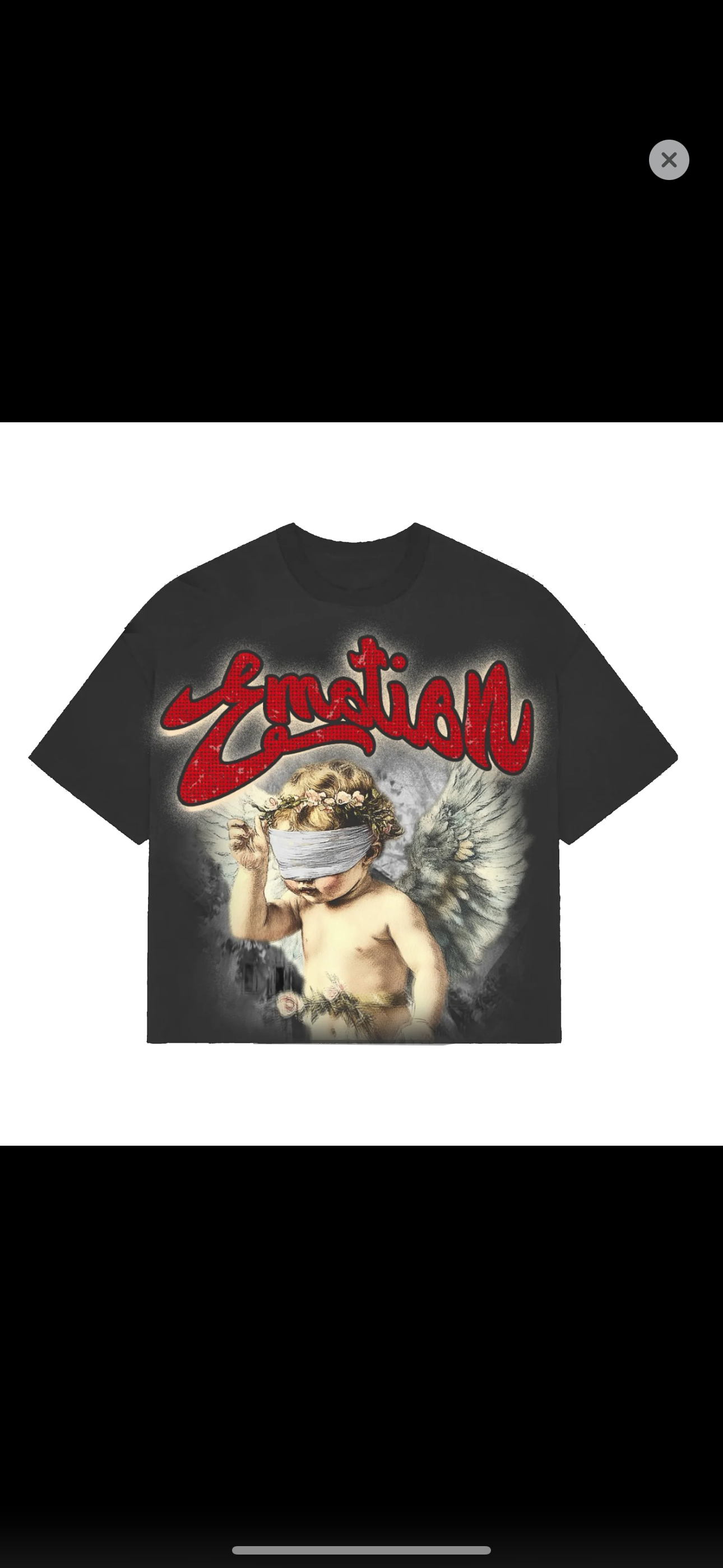 Mixed Emotions Angel Tee (Grey/Red)