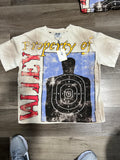 Vale lives gun range tee cream
