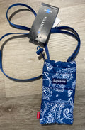Supreme Bandana navy pouch