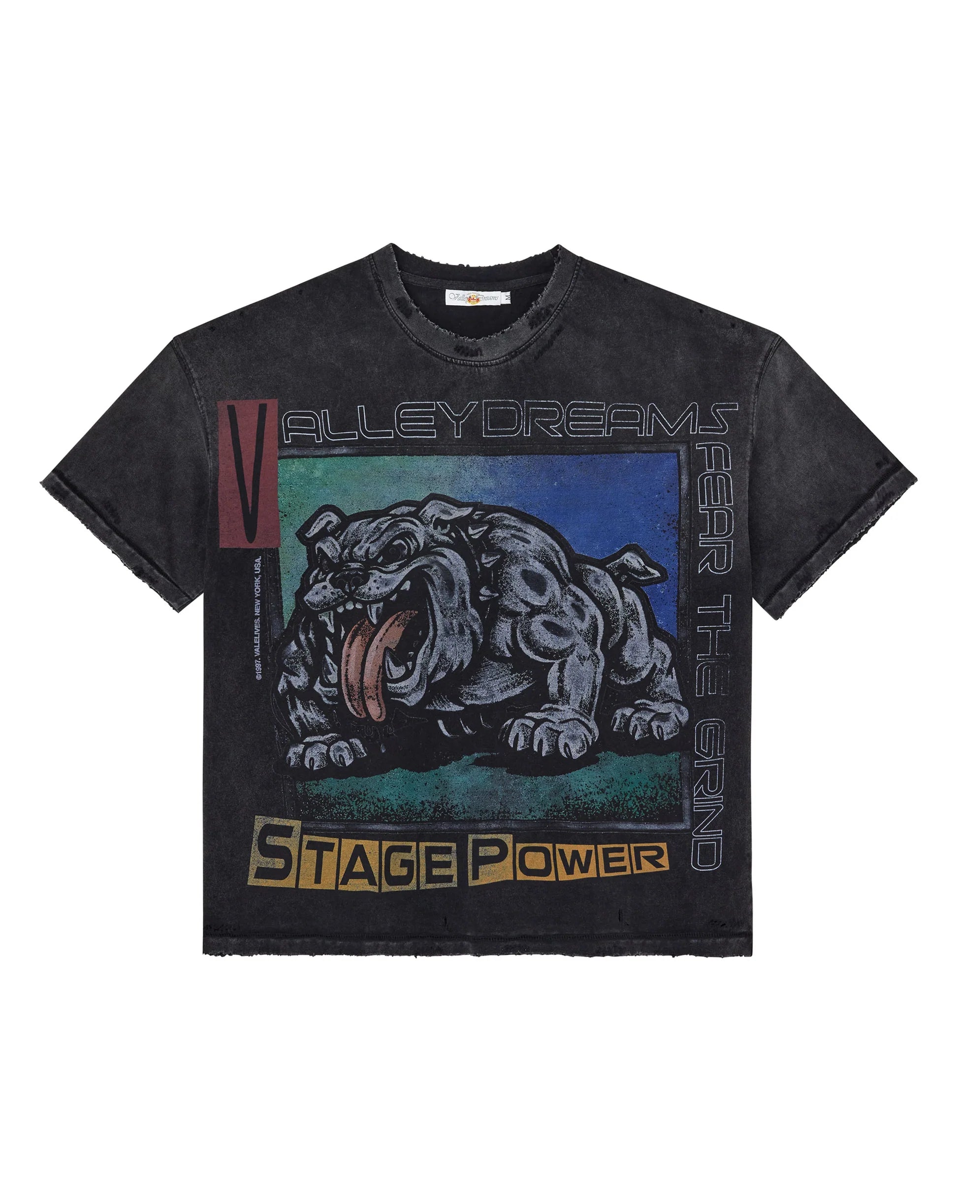 Vale Big Stage Tee Black