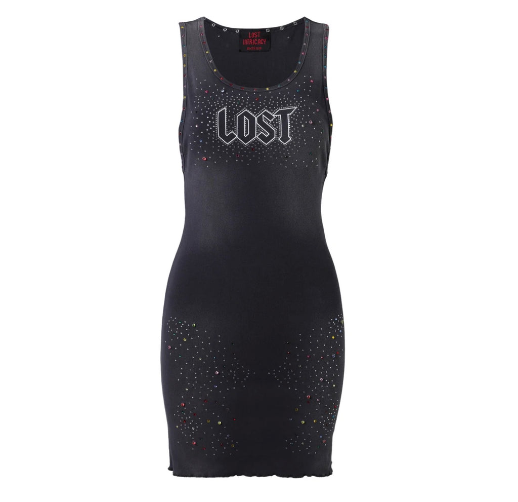 Lost intricacy “Grey inverse” Dress