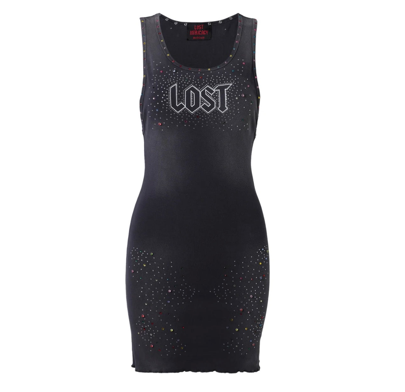 Lost intricacy “Grey inverse” Dress