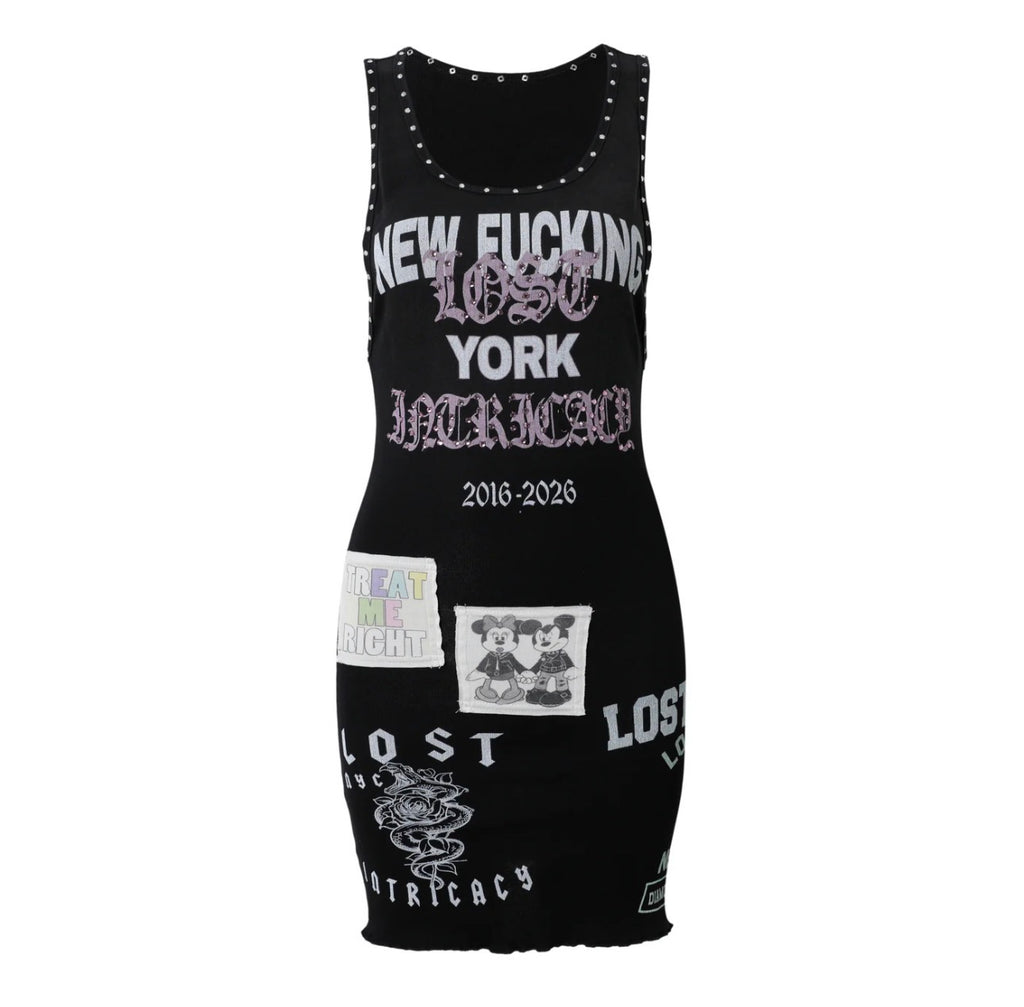 Lost intricacy “Not Your Problem” Dress (Black)
