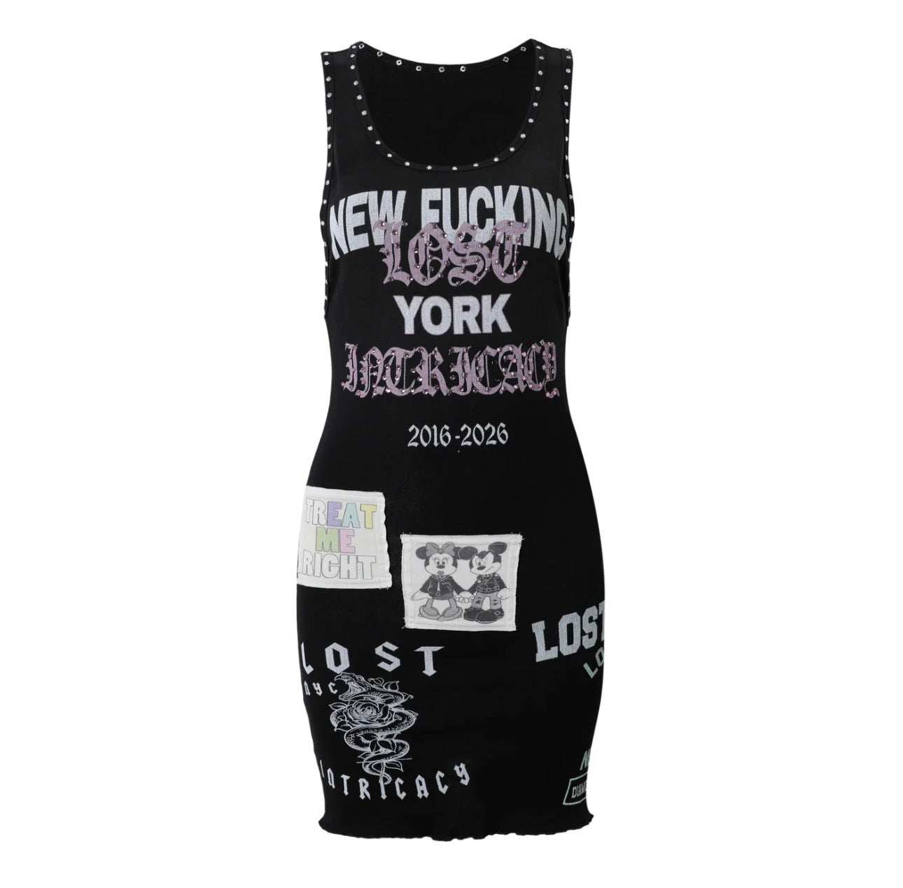 Lost intricacy “Not Your Problem” Dress (Black)