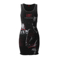 Lost intricacy “Broken Hearts” Dress Black