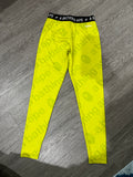 Bape Leggings (Highlighter Yellow)