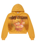 Vale “Gold Rush” Zip Up Hoodie Yellow