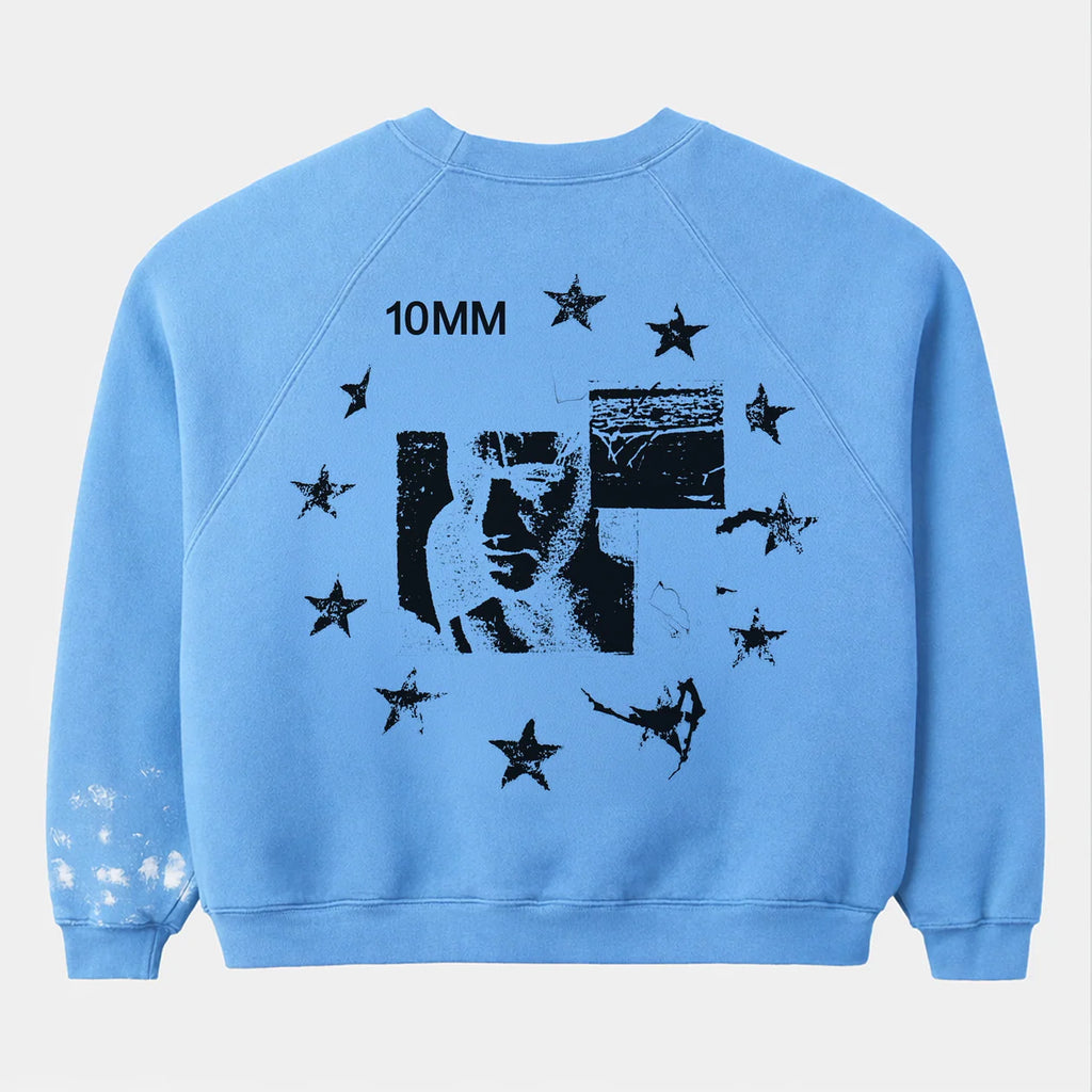 HMDD 10MM CLUB Crewneck (Light Blue)