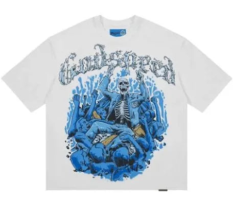Godspeed “Crowd Surf” Tee (White)