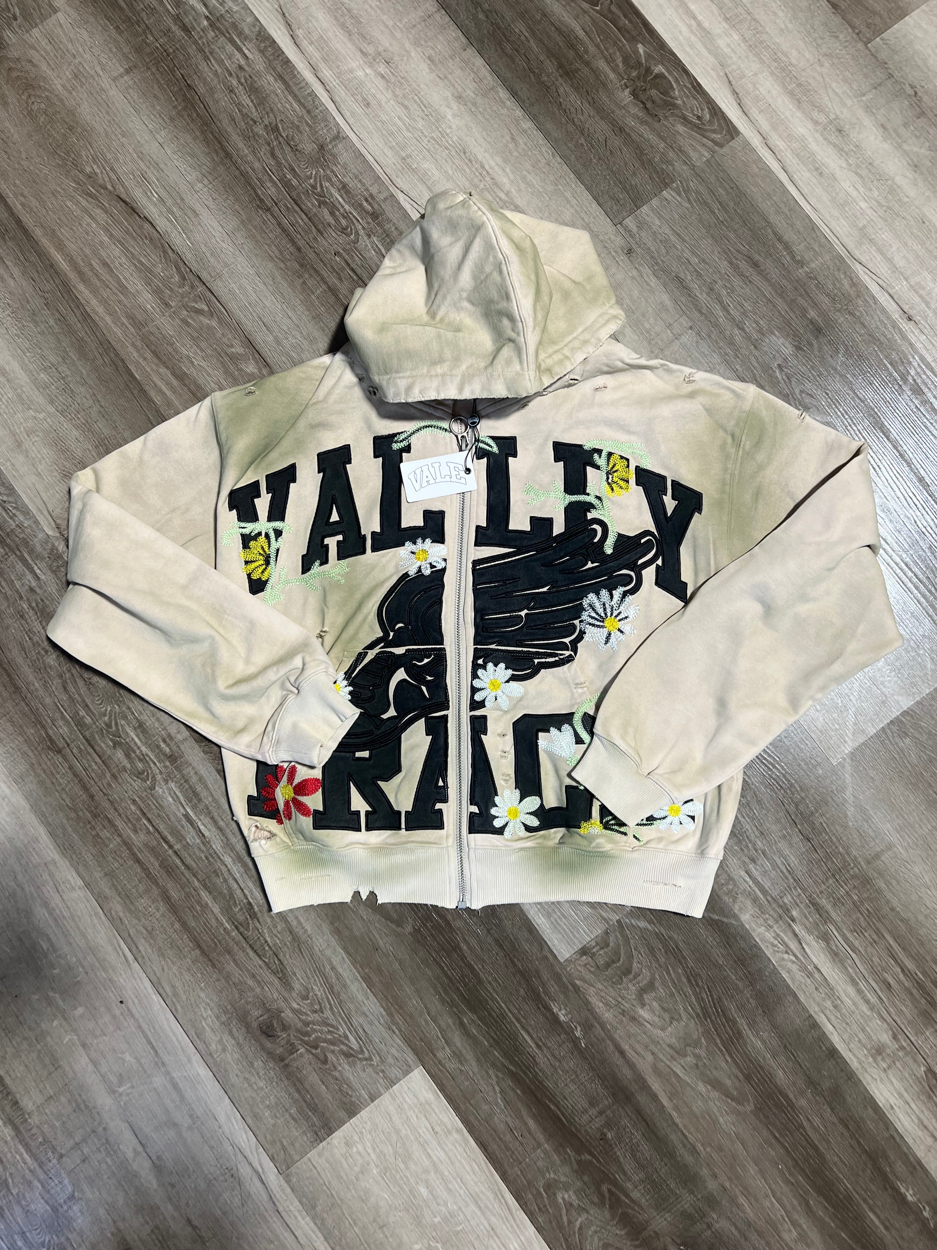 Vale Lives “Bone Garden” Zip up hoodie