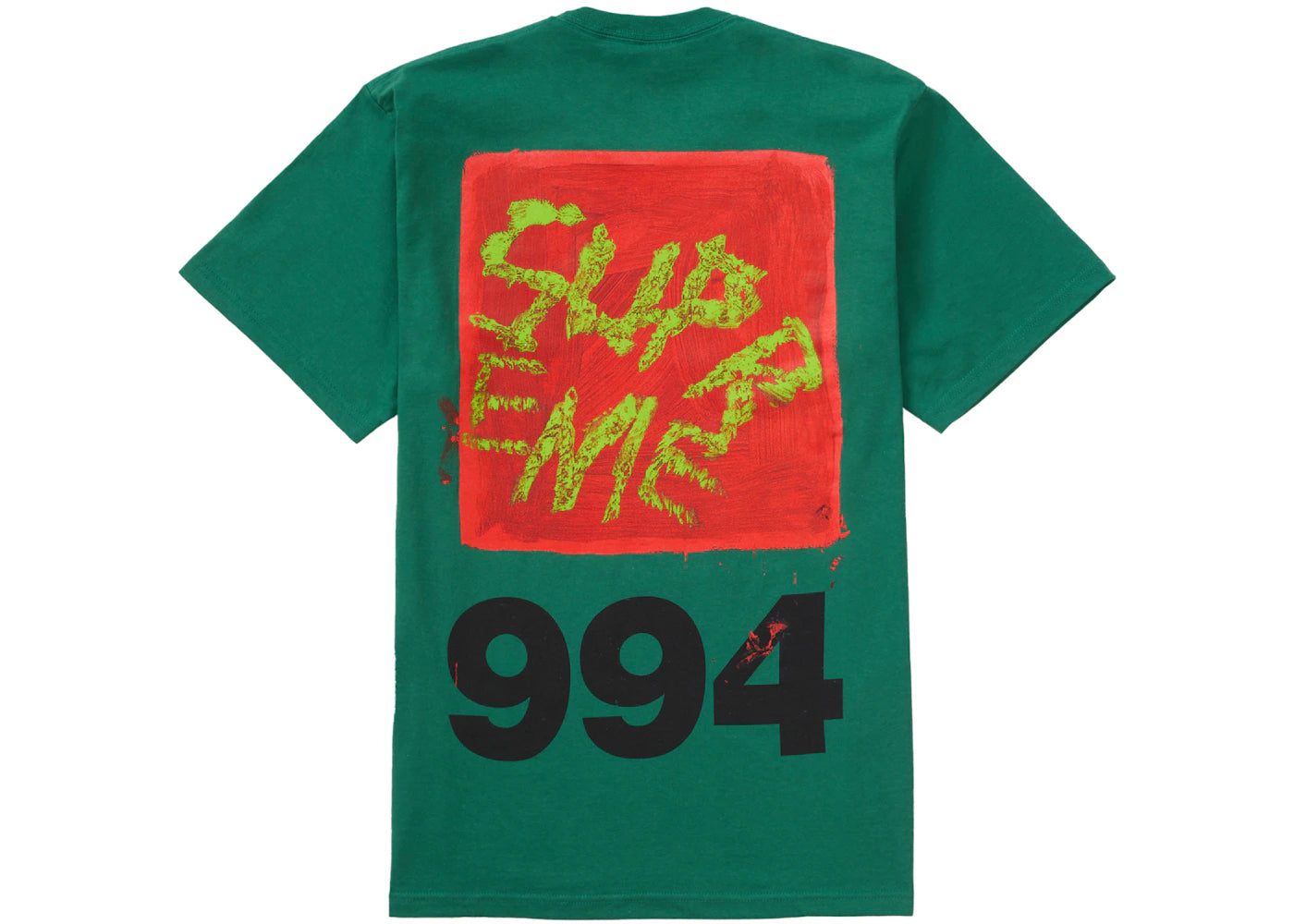 Supreme “Paint” Tee (Green)