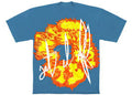 Denim Tears X Offset Big logo blue tee