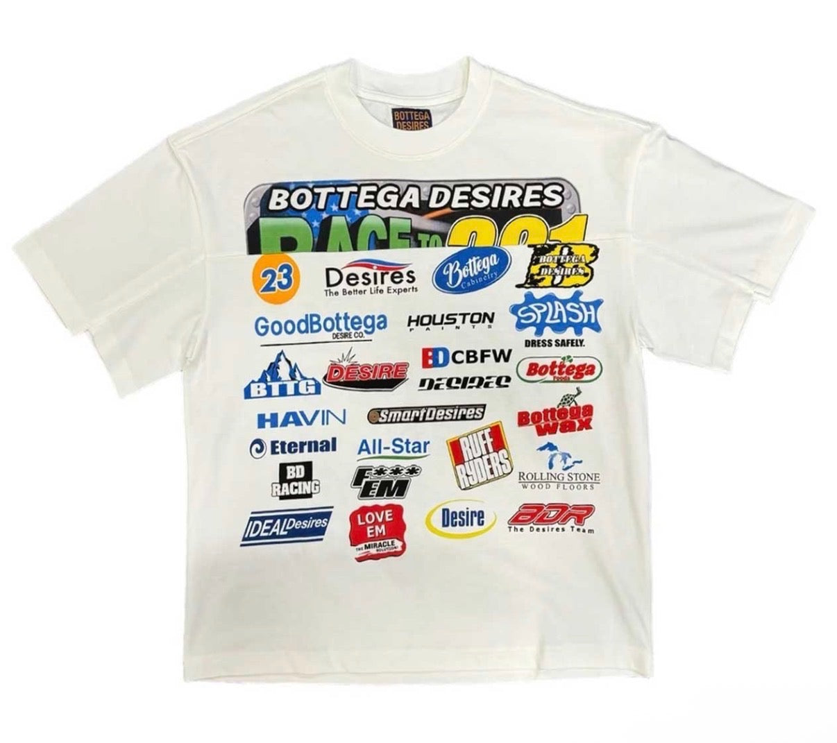Bottega Race Tee (White)