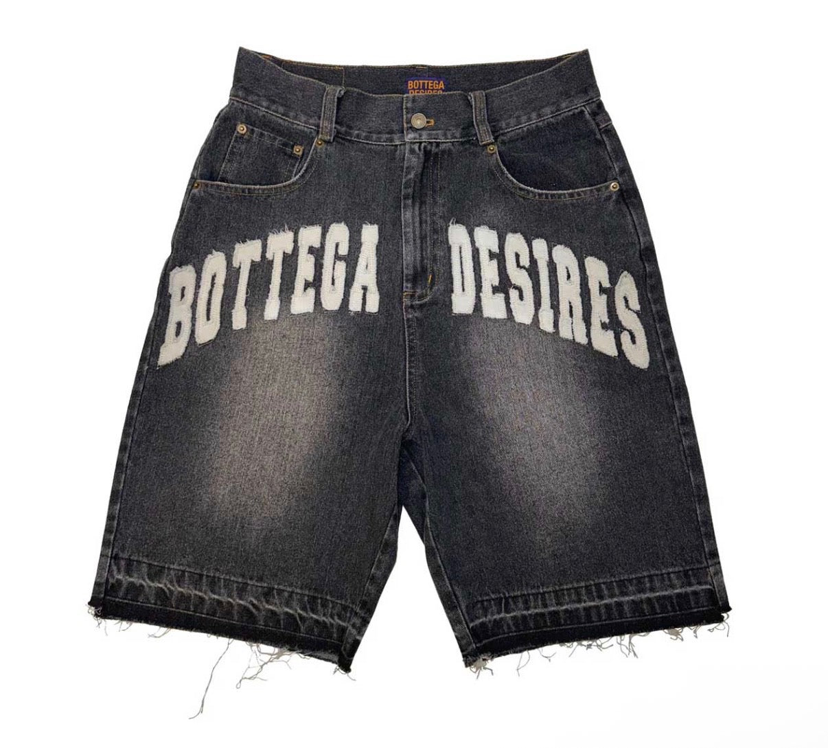 Bottega Denim Shorts (Black)