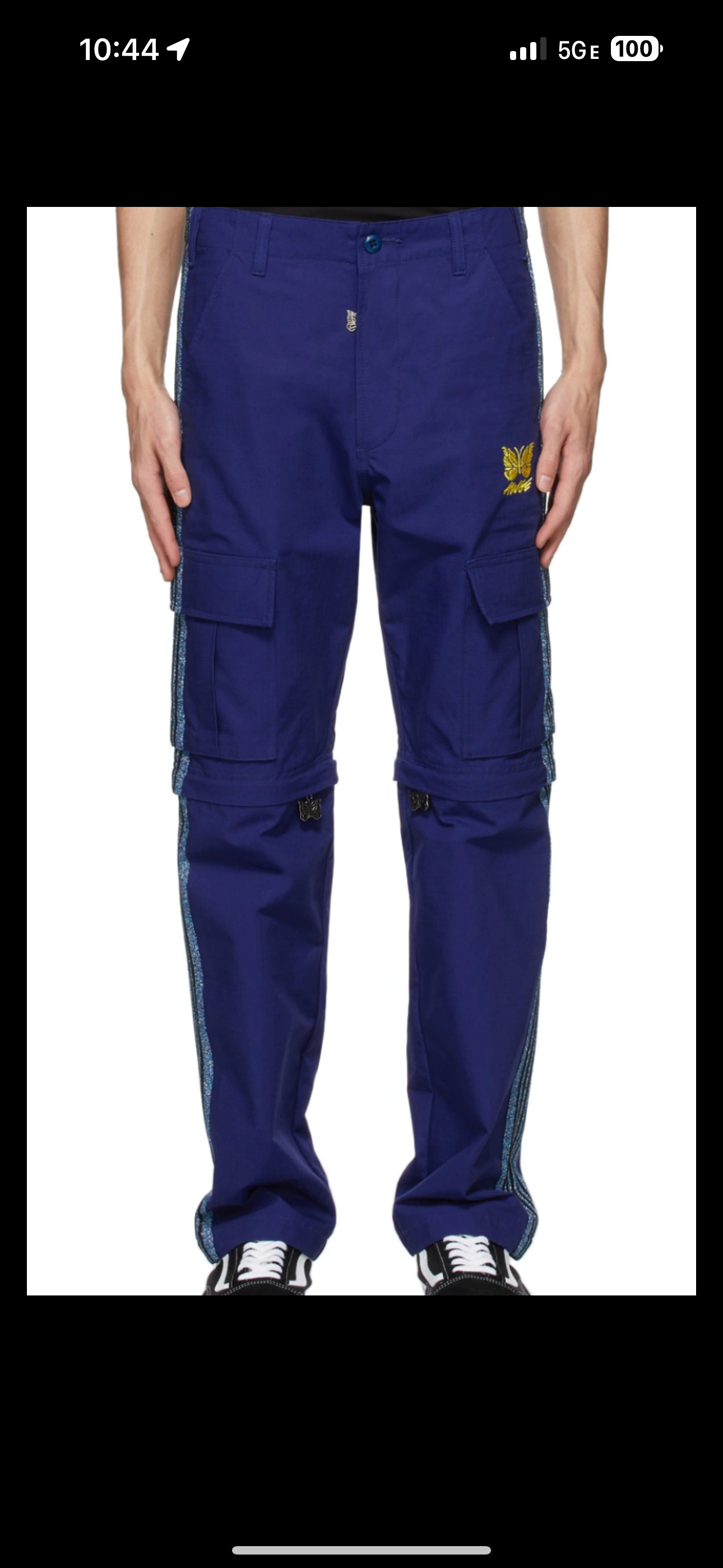 Awge X Needles (Blue) Pants
