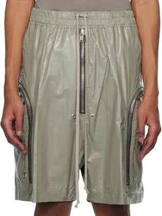 Rick Owens Bauhaus Shorts (Light Green