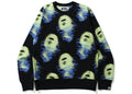Bape “Storm” Crewneck” (Black)