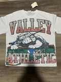 Vale lives tee bulldog white