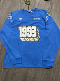 Bape “World Gone Mad” Longsleeve (Blue)