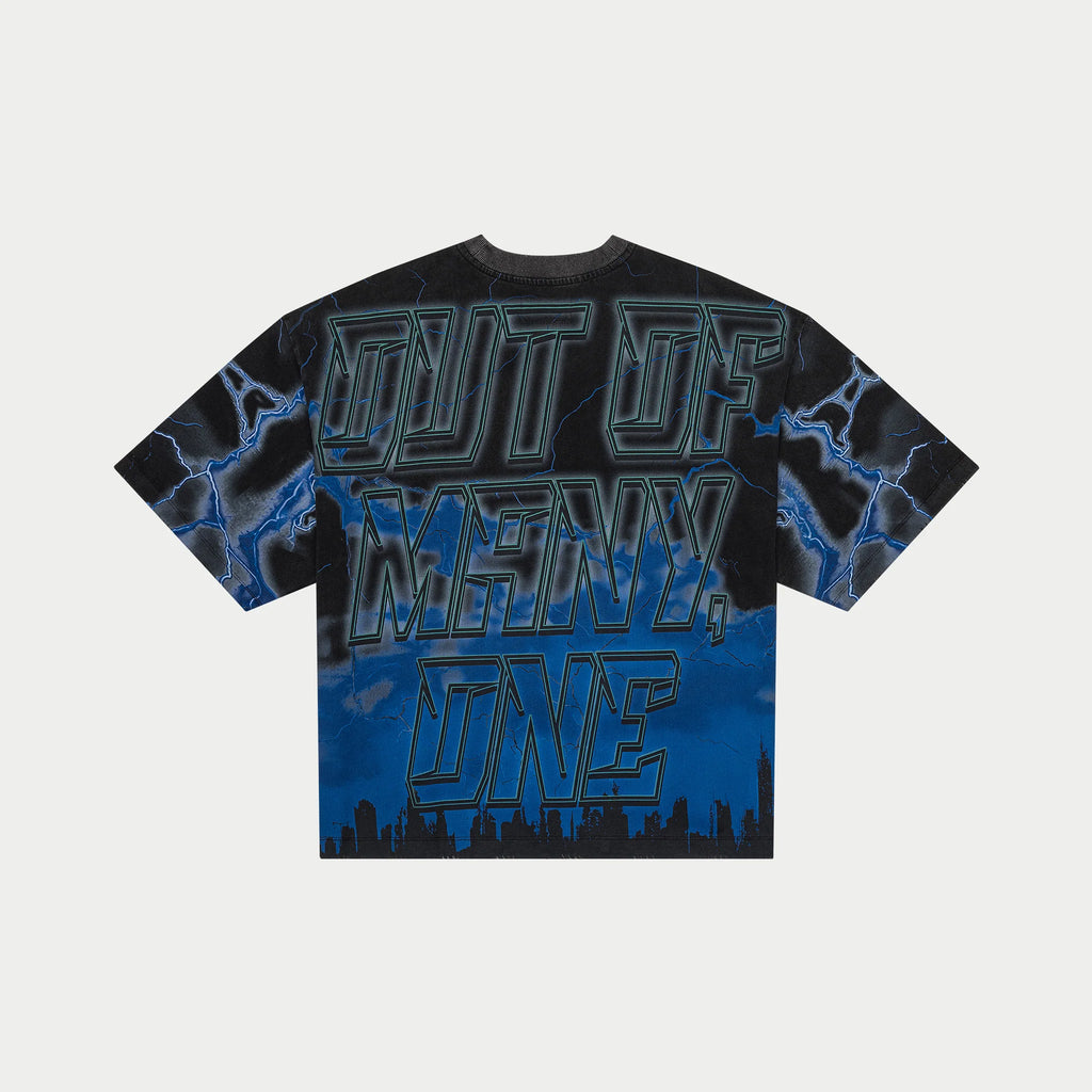 Godspeed Voltage Tee (Black/Blue)