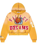 Vale Forever Sunny Zip Up Hoodie Yellow